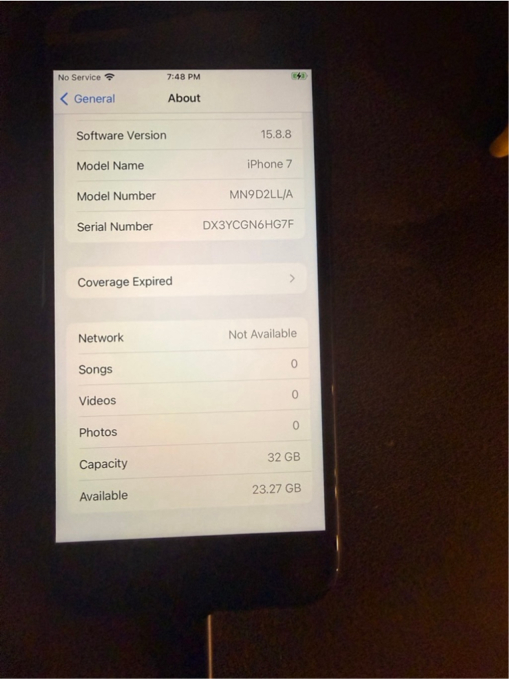 Apple iPhone 7 32GB Black Factory Unlocked Smartphone – 80% Battery Health - Picture 5 of 10